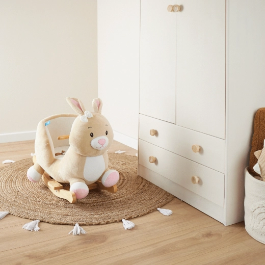 Hojdací králik Hopsi Bieco pre deti od 9 mesiacov