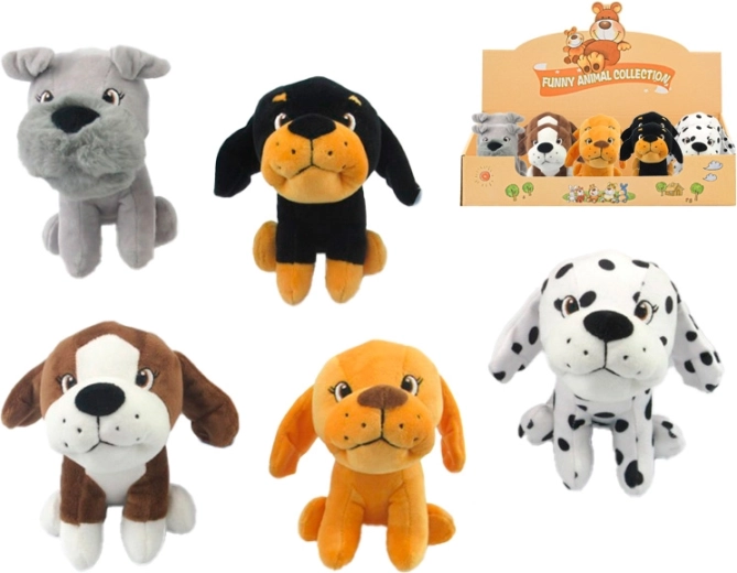 Plyšový psík 13 cm – mäkký maznáčik pre deti od narodenia