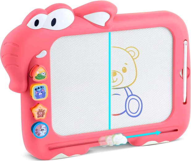 Multifarebná magnetická kresliaca plocha so super rýchlym mazáním