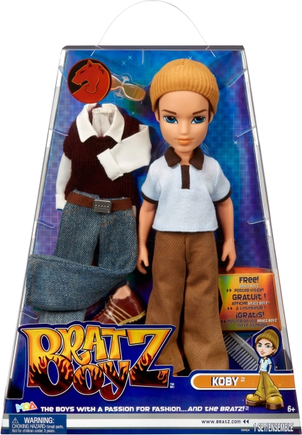 Bábika bratz boyz koby séria 3