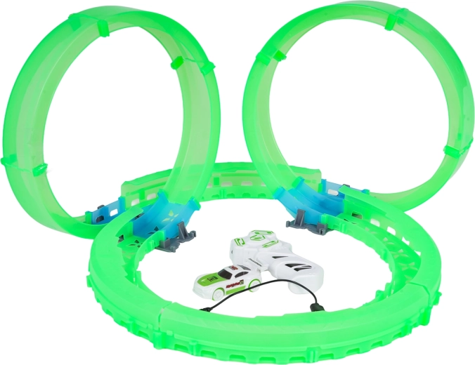 Žiariaca dráha so slučkami