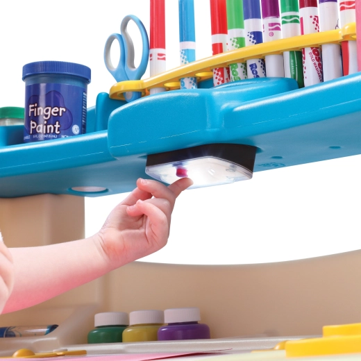 Dotykové svetlo na sústredenú tvorbu