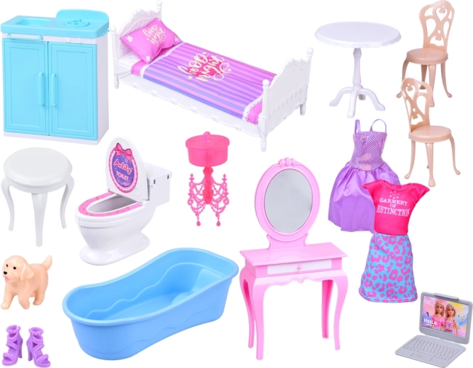 Kufrík s bohatým príslušenstvom