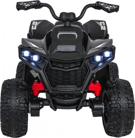 Detská elektrická štvorkolka Fast Wheel – čierna