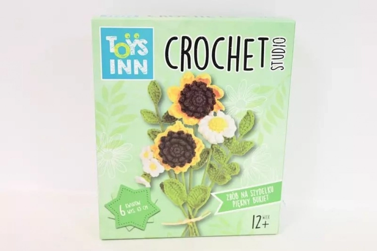 Háčkovacia sada Crochet Studio – slnečnice