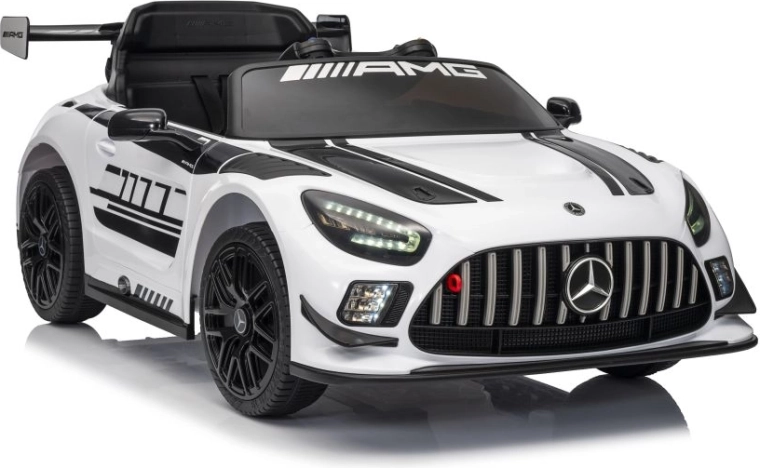 Elektrické odrážadlo MERCEDES AMG GT3 – biele