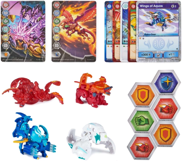 Kompletná bojová kolekcia Bakugan