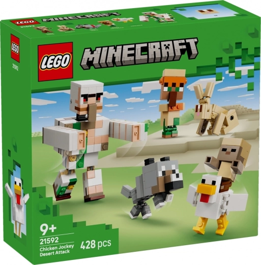 LEGO Minecraft Útok kuracieho jazdca na púšti