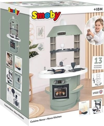 Smoby Nova detská kuchynka s elektronickými zvukmi