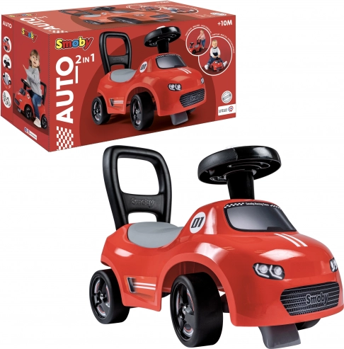 SMOBY červené odrážadlo s klaksónom