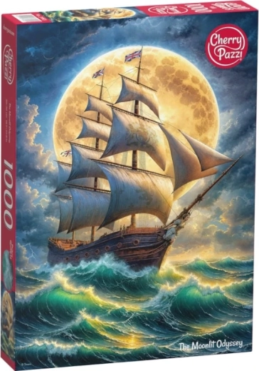 CHERRY PAZZI puzzle Odysea pri mesačnom svite 1000 dielikov