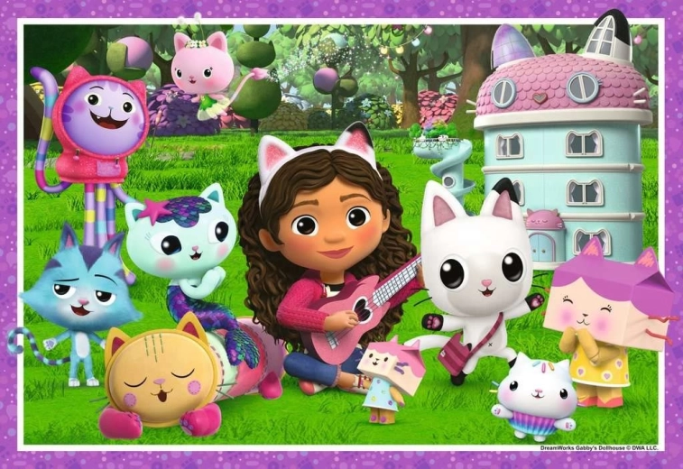 Ravensburger puzzle Gabbyho mačací domček 35 dielov