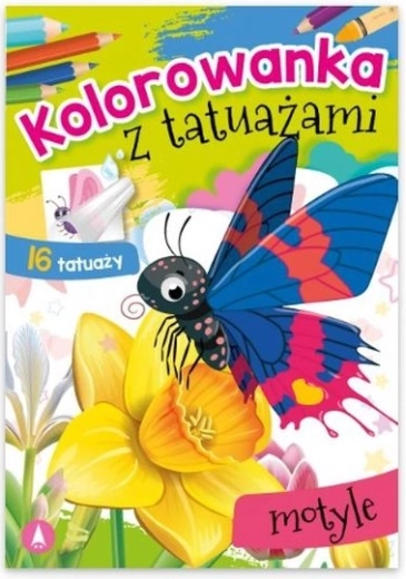 Motýlie tetovanie – omaľovánky a zmývateľné tetovačky