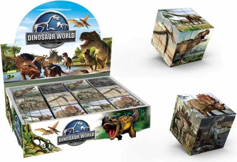 Dinosauří hlavolamová kocka 3x3x3