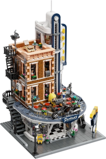 Ikonický kút mesta na vystavenie