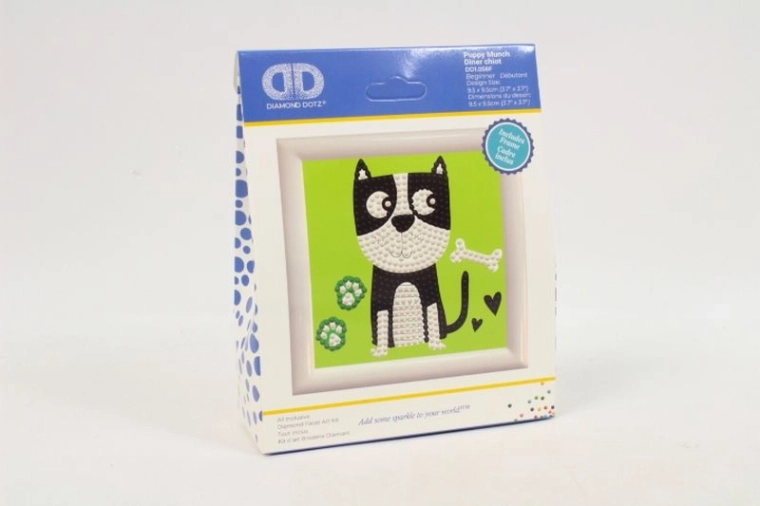 Diamond Dotz Puppy Munch – sada na diamantové vyšívanie