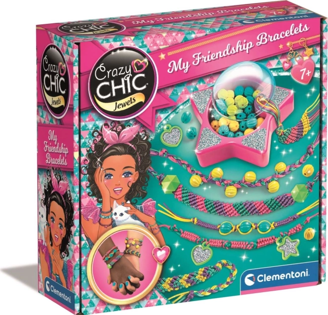 CLEMENTONI Crazy Chic Náramky priateľstva
