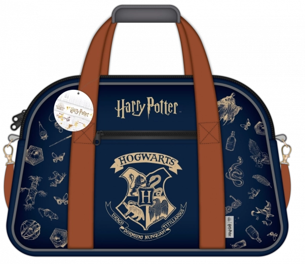 Harry Potter športová taška navy & gold