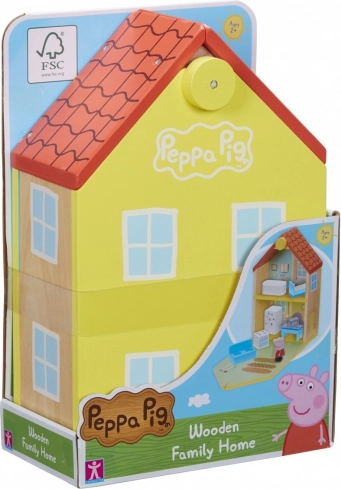 Drevený domček Prasiatko Peppa