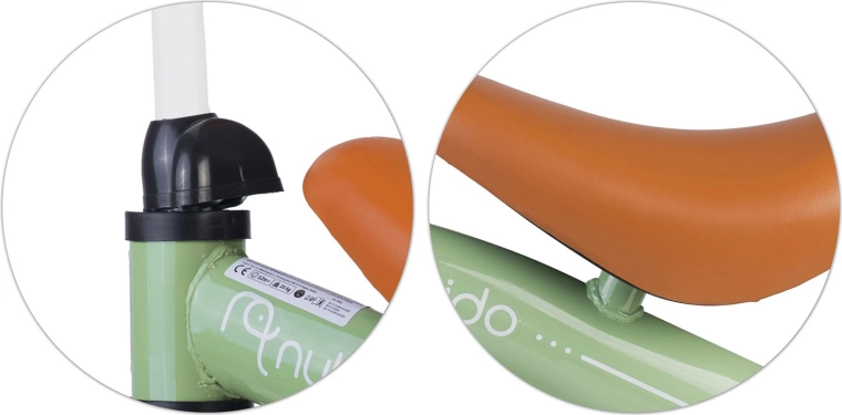 Nastaviteľné sedlo pre správne usadenie