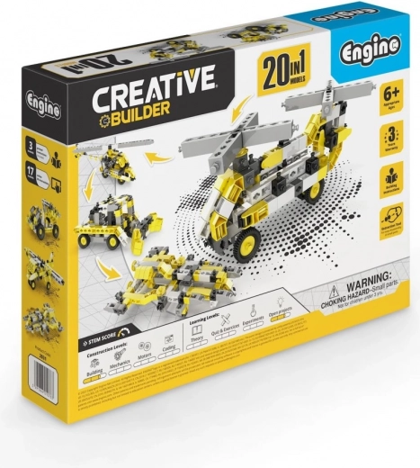20 modelov z jednej stavebnice