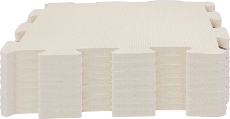 Nido.nido penová hracia podložka puzzle 9 dielov ivory white