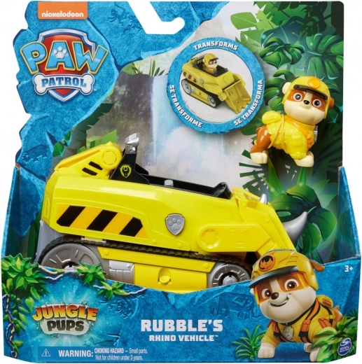 Tlapková patrola Jungle Rescue – vozidlo Rubble