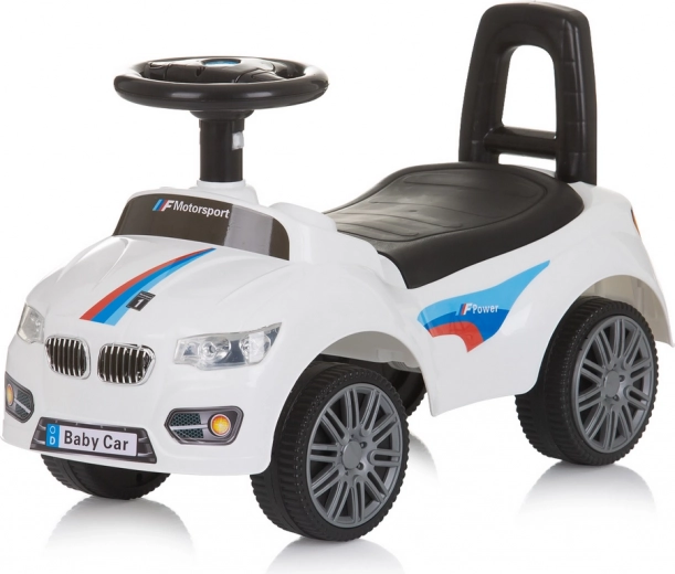 Chipolino odrážadlo auto s melódiami Sprinter – Biela
