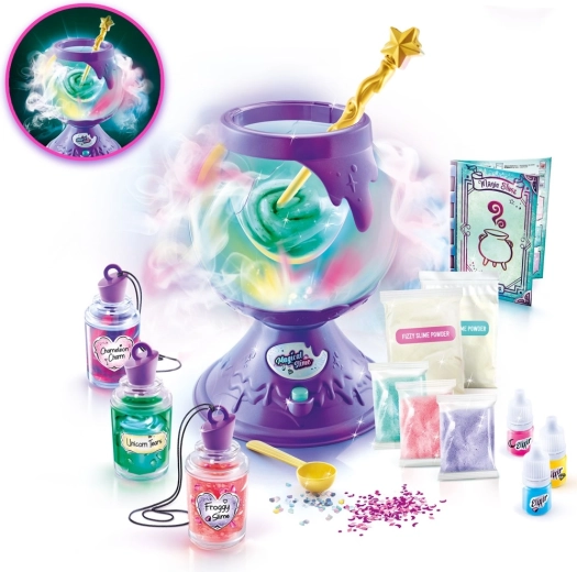 Magický kotlík so svetlom a hmlou