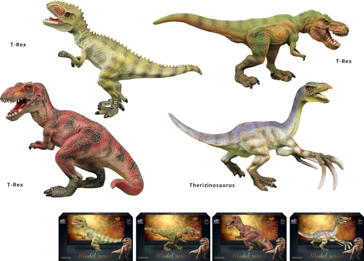 Dinosauří svet – sada figúrok dinosaurov, 4 druhy