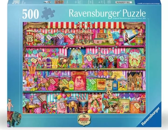 Ravensburger puzzle Cukráreň 500 dielikov