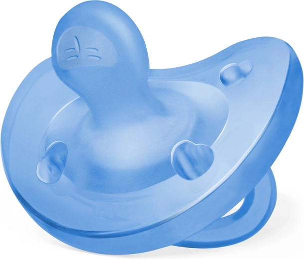 Chicco Physio Soft celosilikónový cumlík pre chlapcov 6–16 mesiacov 1 ks