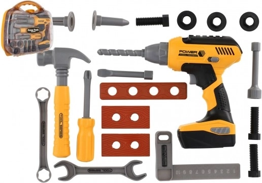 Sada detského náradia s aku vŕtačkou