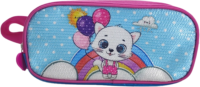 Peráčik Mačička s balónikmi 23 cm