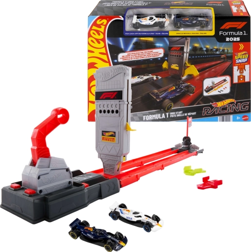 Hot Wheels Racing Formula 1 sada dráhy Rýchly pretek + 2 monoposty