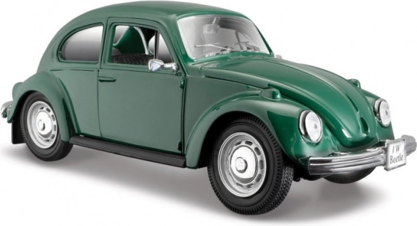 Model auta Volkswagen Beetle 1/24 zelený