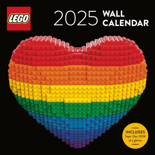 Nástenný kalendár LEGO 2025 od Chronicle Books
