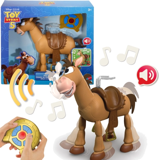 Mattel Disney Toy Story interaktívny diaľkovo ovládaný kôň Mustang 27 cm