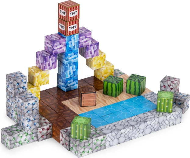 Kreatívne stavanie v štýle pixel sveta