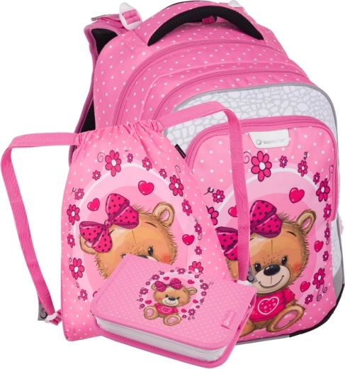 Bagmaster Lumi malý školský set pre prváčky – medvedík