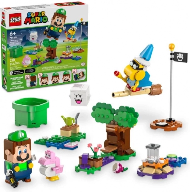 LEGO Super Mario Dobrodružstvá s interaktívnou figúrkou Luigi