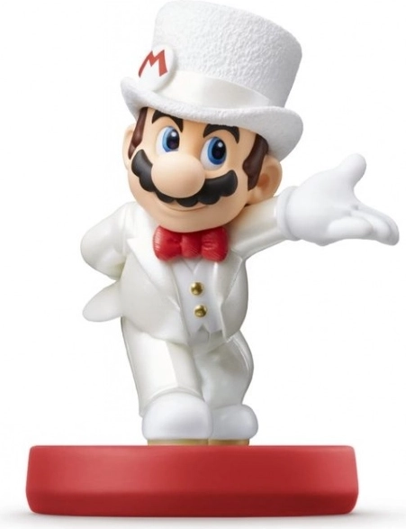 amiibo figúrka Super Mario – svadobný Mario