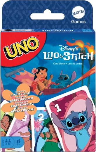 uno disney lilo & stitch – rodinná kartová hra