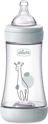 Chicco antikoliková dojčenská fľaša Perfect5 240 ml, stredný prietok 2m+