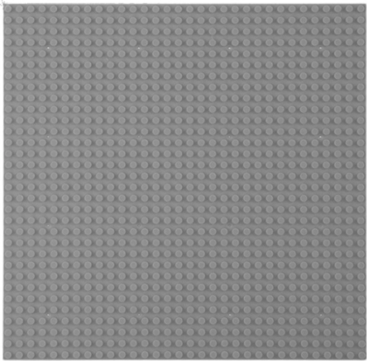 Stavebná doska pre stavebnice sivá 40x40 cm