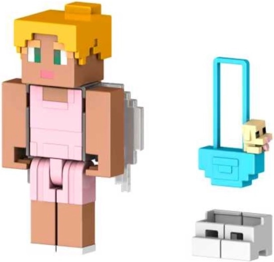 Figúrka Minecraft Kreator, Psia kabelka