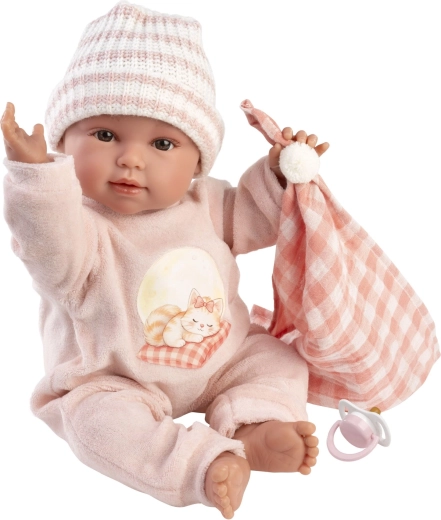 Llorens New Born realistická bábika bábätko so zvukmi 38 cm