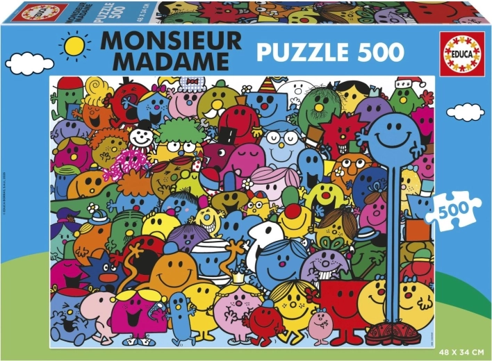 Educa puzzle Monsieur Madame 500 dielikov