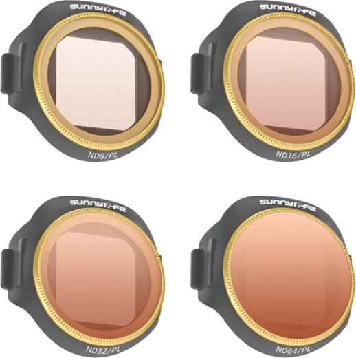 Sada filtrov ND/PL Sunnylife pre DJI Mini 5 Pro (ND8/PL, ND16/PL, ND32/PL, ND64/PL)