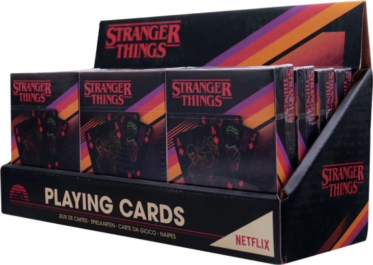 Stranger Things hracie karty